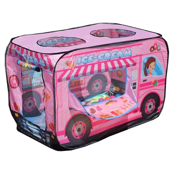 Детски преносими сглобяеми играчки на автомобилна тематика за помещения и на улицата, различни стилове и цветове, малки къщички, детски палатки, къщички