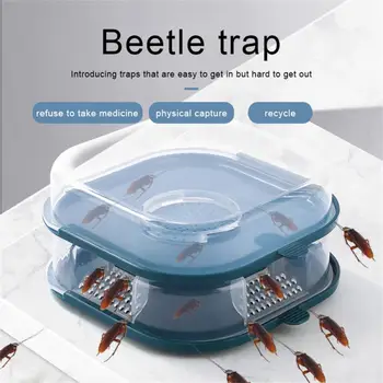 Домакински капан за хлебарки за Еднократна употреба, нетоксичен ловец на хлебарки, Средство за унищожаване на насекоми, Ефективна автоматична скоростна за улов на насекоми