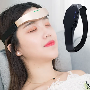 Електрически масажор за кожата на главата, ръчен Масажор за глава, инструмент за масаж на съня, лекува безсъние, облекчава главоболието, релаксиращ апарат