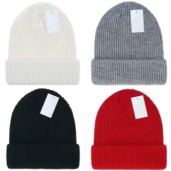 Есенно-зимни нови възли модни шапки M Standard за улици от топла вълна, мъжки и дамски ежедневни шапки