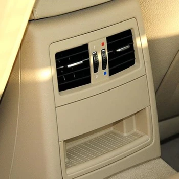 За BMW 3-Series E90 2005-2012 Бежово Подлакътник Заден Централен Изход на Климатика Свеж Въздух отдушник Подмяна на Външната страна на капака на Рамката