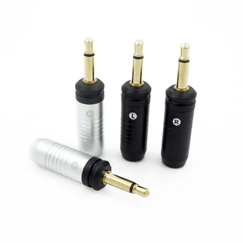Здрав 3,5 мм штекерный кабелен конектор за слушалки на Focal Clear Pro, съединители за слушалки от висококачествен метален материал, Директна доставка