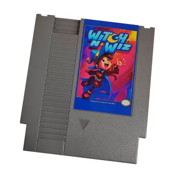 Игри касета Witch n' Wiz с 72 на контакти За 8-битови игрови конзоли NES NTSC и PAl