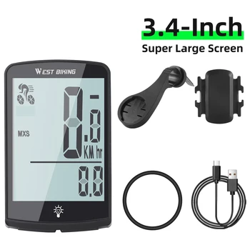 Измерване на скоростта на велосипеда, водоустойчив велосипеден километрометр, многофункционален дигитален скоростомер за наем, Хронометър с горивото приложение за мобилен телефон