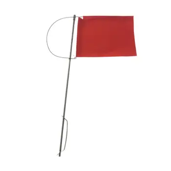 Индикатор на вятъра на морския флаг на мачтата/Флаг лодки, лесен за инсталиране/Траен Червен Здрав