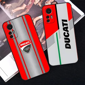 Калъф За мобилен телефон с логото на Мотоциклети Ducati За Xiaomi 11T 13 11 10 12 12X10T 10TPro 10S 10Pro Pro Lite Ultra MIX4 CIVI Funda делото