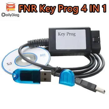 Ключов програмист FNR 4 в 1 с USB ключ за програмиране на автомобил Renault/Nissan/Ford Car FNR Key Prog 4-В-1 с помощта на празен ключ