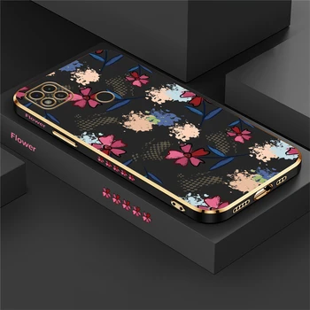 Луксозен калъф за мобилен телефон с цветен модел за Xiaomi Redmi 9C 10 7 12C 9A 8A 9T A1 K20 K30 K40 Pro с мека капак