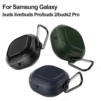 Луксозен Калъф За слушалки Samsung Galaxy Рецептори 2 Pro Live Cover Funda Galaxy Рецептори 2Pro Live Buds2 Бъз 2 Pro Защита на Корпуса Case