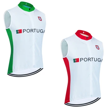 Майк отбор на Португалия по велосипед 2024, Модерен професионален Велосипеден жилетка, Риза За мъже И жени, Лятна велосипедна фланелка Ropa Ciclismo без ръкави