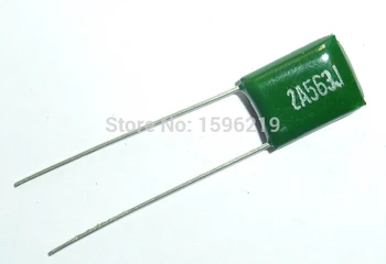 Майларовый филмът кондензатор 100V 2A563J 0,056 icf 56nF 2A563 5% Полиестер филмът кондензатор