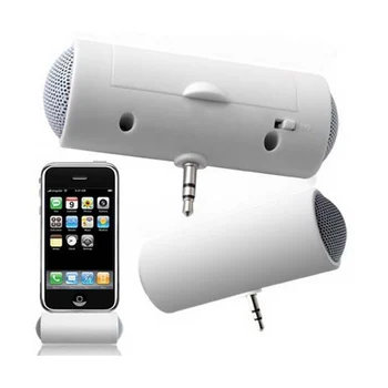 Мини Говорител 3,5 мм Стерео Усилвател с USB Преносим мобилен телефон, MP3, MP4, таблет, смартфон, Звукова кутия, музикален плеър, Високоговорител