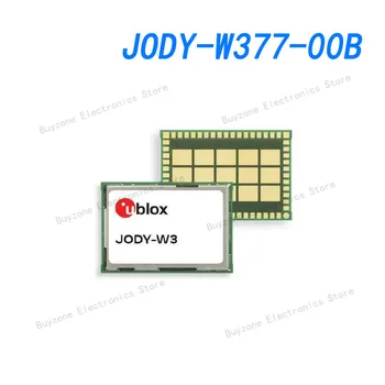 Многопротокольные модули JODY-W377-00B, двойна лента модул Wi-Fi, 6 и Bluetooth 5.1, базирани на хост, 3 контакт за свързване на външни антени