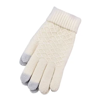 Моден зимни топли ръкавици от висококачествен материал за сензорен екран за отдих