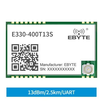 Модул за безжичен сериен порт 410,125 ~ 493,125 Mhz UART Малкия Размер на 2,5 километра от 1 W Икономичен Трансиверный приемник E330-400T13S