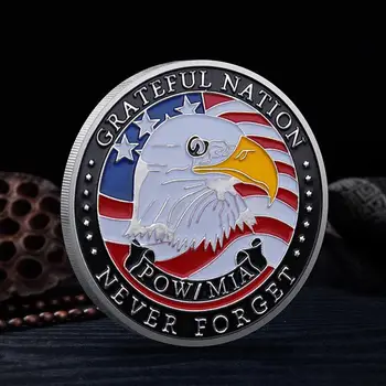 Монетата с главата на Орел, Медальон с глава на Орел, Монета разговор, Американският Орел, Събиране на монети за бродерия, Медальон, за декор