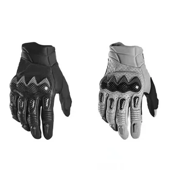 Мотоциклетни ръкавици черни Състезателни ръкавици за екипа на автомобилния състезания на мотоциклети, мъжки летни зимни ръкавици срещу есента