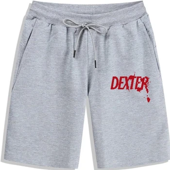 Мъжки къси панталони 2020, Нови мъжки Модни Летни памучни с принтом cool DEXTER cool за мъже cool cool cool X