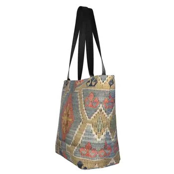 Навахо Тъкане На Турски Етнически Килим Торбички За Пазаруване За Многократна Употреба Стари Персийски Антикварни Племенни Холщовые Чанти За Пазаруване През Рамо