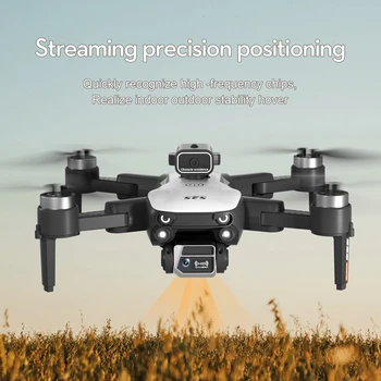 Нов мини-Дрон S2S 4k Професионална 8K HD камера, избегающая препятствия, въздушна фотография, Бесщеточный Сгъваем квадрокоптер, летящ 25 минути