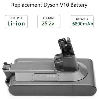 Нова Батерия Дайсън SV12, разменени Батерия за ръчно почистване Дайсън V10 Absolute без кабел, батерия Дайсън SV12