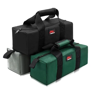 Нова двупластова многофункционална чанта за инструменти с множество джобове, водоустойчива чанта за съхранение от падане, чанта за електрозахранване от плат Оксфорд 1680D
