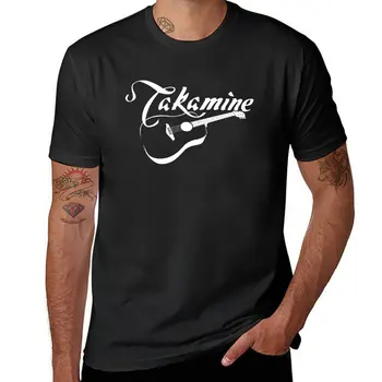 Нова тениска Takamine Guitars, летни блузи, ново издание, тениски, потници, тежки тениски за мъже
