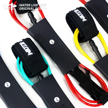 Обзавеждане за сигурност сърфиране WATERLIVE Ultralight Въже за краката с Дължина 213 см/304 см, Специални Аксесоари За Sup Дъски за сърф, 6 цвята
