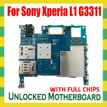 Оригиналната Разблокированная дънна Платка Sony Xperia L1 G3311 със системна логика на Android На Sony Xperia L1 G3311 с пълни Чипове
