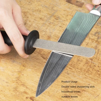 Острилка за градински инструменти, Diamond sharpener за ножове, двустранно diamond sharpener за ножове, Файл за градина, къмпинг на открито