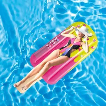 Открит Воден Хамак Надуваем Сал Надуваем Плаващ Дюшек за басейна, Вечерни Шезлонг Плажна Спортно стол