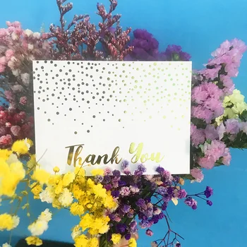 Позлатен Поздравителна картичка с Благодарност, Съобщение с Благоговение, пощенска Картичка За Печене, Магазин за свежи цветя, Малка картичка за творчество