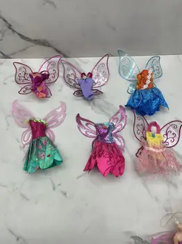 Пола принцеса с крила, части за кукла-елф, 20 стилове, Пролет-Лято-есен, Коледна серия