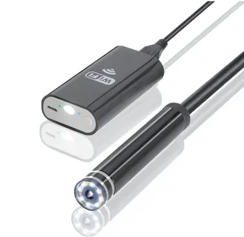Потребителски продукти 8 мм 720 P Мек кабел WiFi Комплект камера с Wifi Ендоскопска Безжична мрежова камера