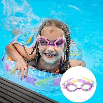Прозрачни очила за мъже, Детски очила за плуване с защита от замъгляване, водоустойчиви Мъжки слънчеви очила от силикагел