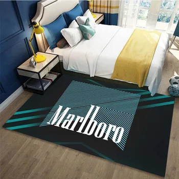 Прост одноцветный килим с писмото принтом, хол, спалня, диван, килим за декорация на кухня, баня, нескользящий килим