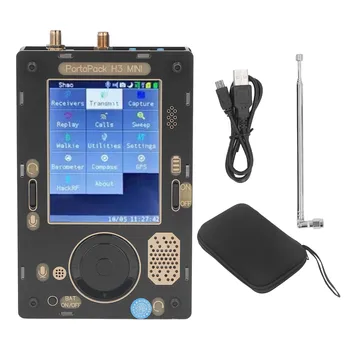 Радио със сензорен екран TFT СПТ с честота от 1mhz до 6 Ghz, 3.2 инча, радиостанцията с микрофон, Барометър, Компас, GPS-приемник