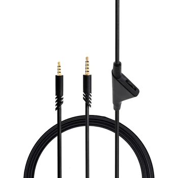 Разменени на кабел за слушалки Astro A10 A40/A40TR, Кабел за игрални слушалки с функция за регулиране на силата на звука 2,0 М