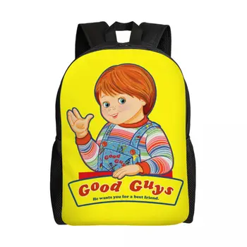 Раница за лаптоп Good Guys Child ' s Play, Женски, мъжки, на база раница за студенти, чанти с кукли Чъки