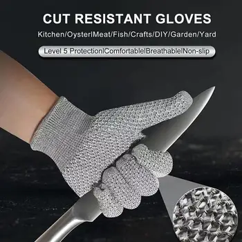 Ръкавици, устойчиви На гумата, Универсални Защитни Ръкавици За рязане, Защитни ръкавици за кухненски порязвания, Защитни ръкавици за озеленяване, Защитни ръкавици за заваряване