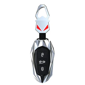 Силиконов Калъф за ключове от С сплав за Peugeot 308 408 508 2008 3008 4008 5008 Citroen C4 C4L C3 C6-XR