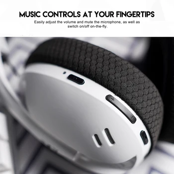 Слот за слушалки FANTECH WHG01 TAMAGO Жични и безжични слушалки BT5.2 С ниска латентност на 7.1 Съраунд Слушалки С Микрофон За PS5 PC