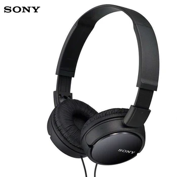 Слушалки Sony MDR-ZX110AP със седалище на Горивото, Сгъваем Микрофон, Музикални слушалки с тежки бас, детска слушалки