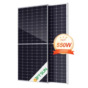 слънчеви панели 500w в гореща продажба на слънчевата енергия 540W 550W 530W слънчев модул 182mm mono perc