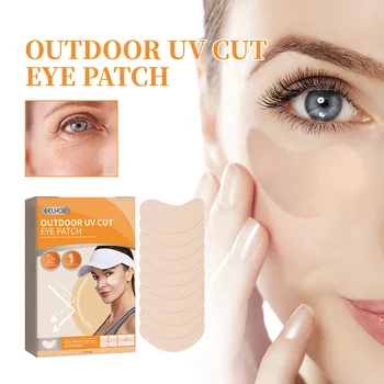 Солнцезащитная Превръзка за очи Естествена Външна UV-Превръзка за Очите Колаген Хидратиращ Тампон за Очите Антивозрастные Превръзки за очи за Грижа за кожата на лицето