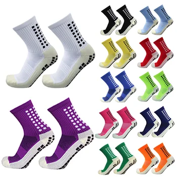 Спортни чорапи за йога на открито, Мъжки футболни чорапи против хлъзгане