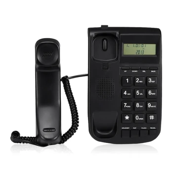 Стационарен телефон TEL 225 Дисплея на повикващия Поддръжка на жични телефонни услуги за домашен офис