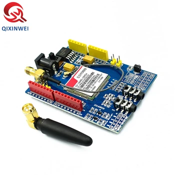 Такса за разработка на SIM900 GPRS/GSM Shield, quadband телефони модул за Arduino, съвместим