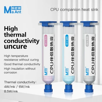 Термопаста MaAnt DR-8/6/4 с висока изолация-устойчиви на Висока температура, подходяща за преносими компютри с чипсет GPU /CPU, охлаждащ крем