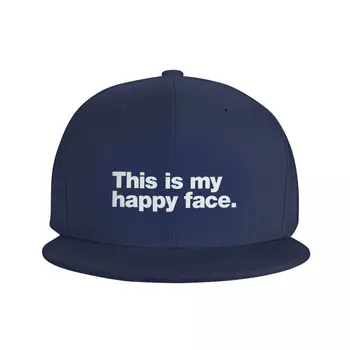 Това е моето щастливо лице. Бейзболна шапка за голф, бейзболна шапка възстановяване на предишното положение, маркови мъжки шапки, мъжки бейзболна шапка, дамски